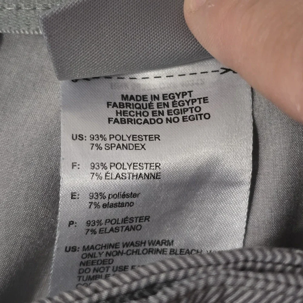Adidas Golf Shorts Mens 34 Gray Ultimate365 Stretch Performance Flat Front
